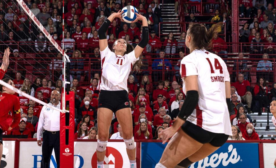 Serving up six: Badgers wrap up spring season