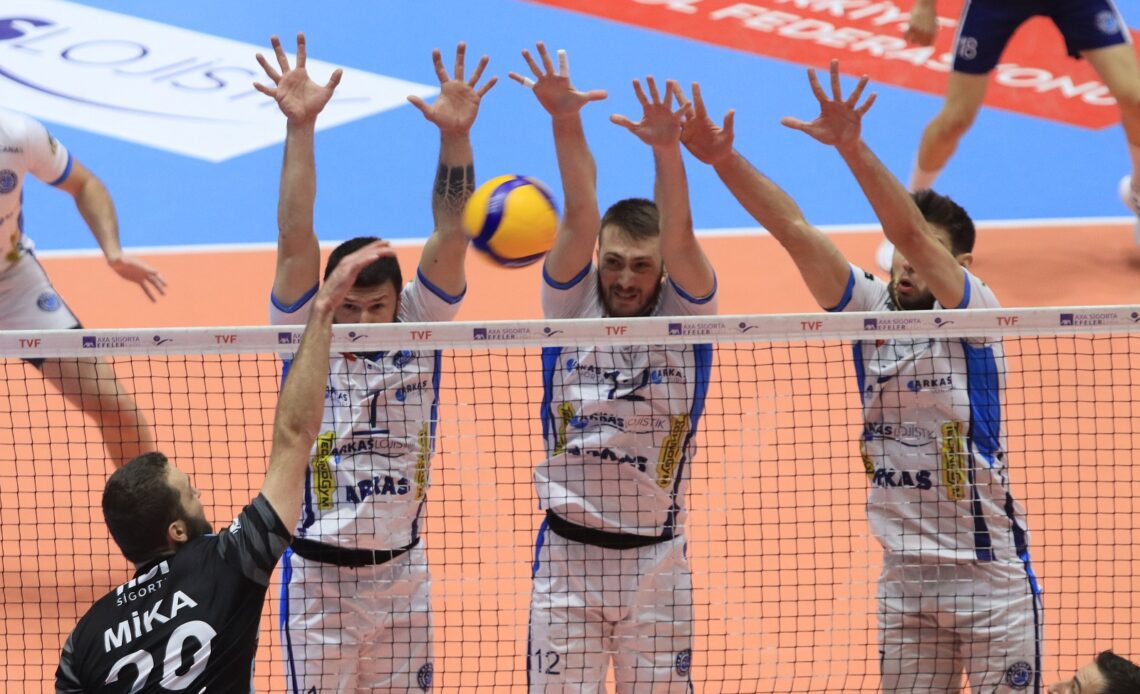 TUR M: Turkish AXA Sigorta Efeler Ligi Round 24 Concluded – Results and Standings