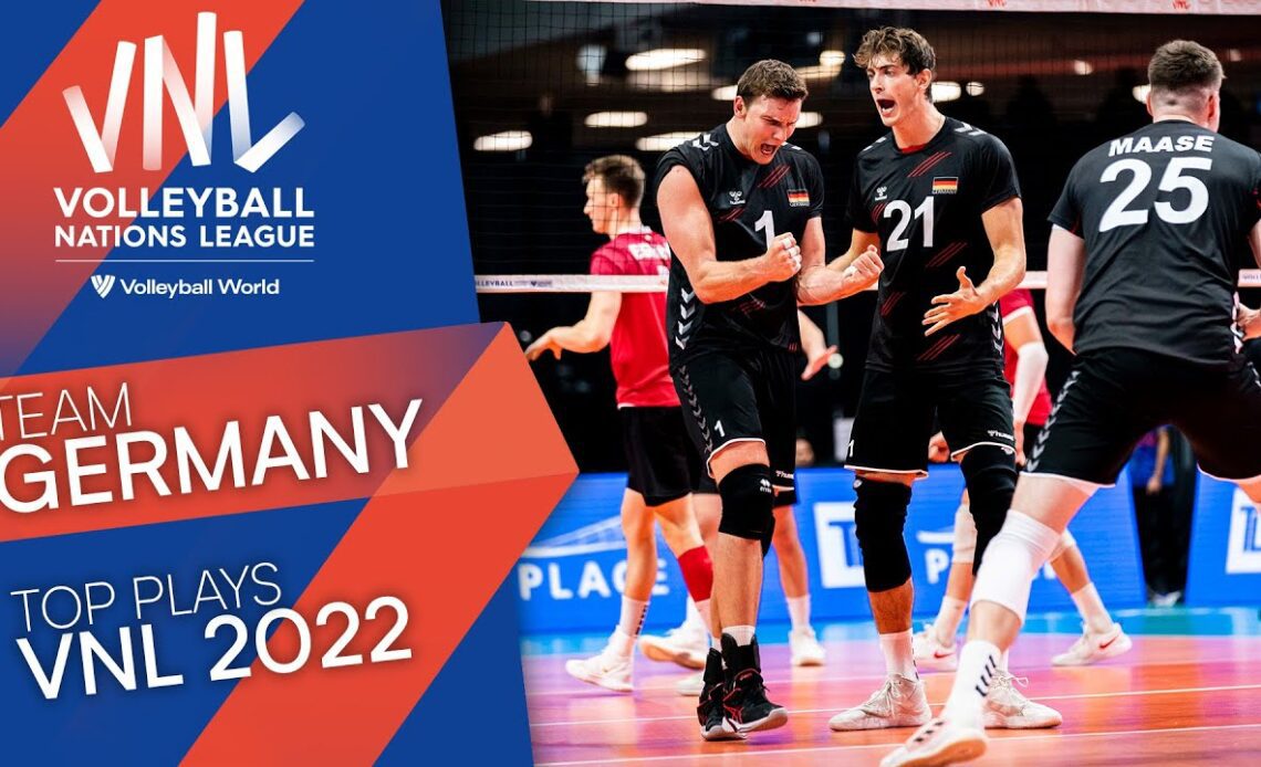 Team 🇩🇪 at the VNL 2022