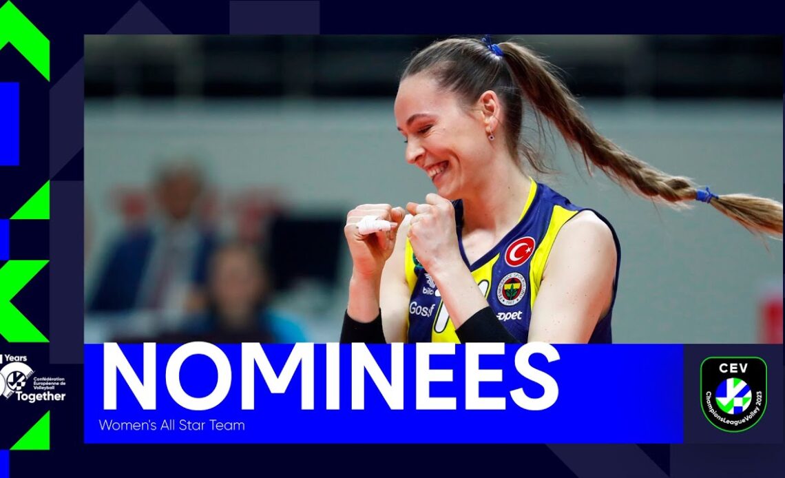 The Best Middle Blockers I Women's All Star Team I CEV Champions League Volley 2023
