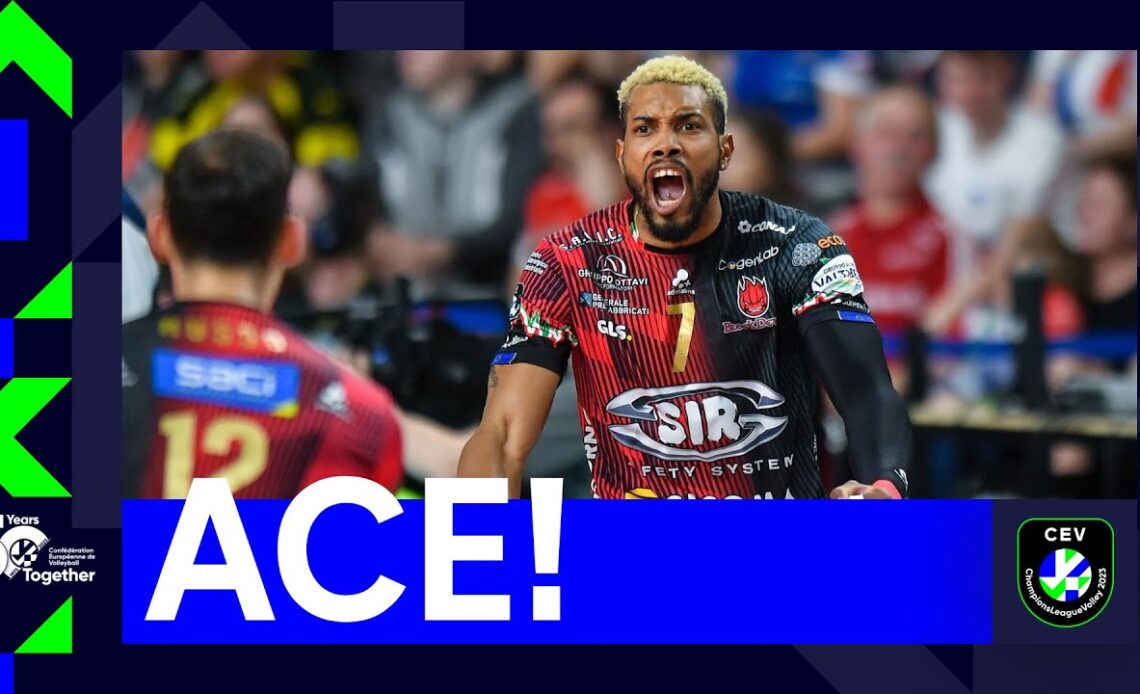 Top Aces I Semifinals Return Matches I CEV Champions League Volley 2023