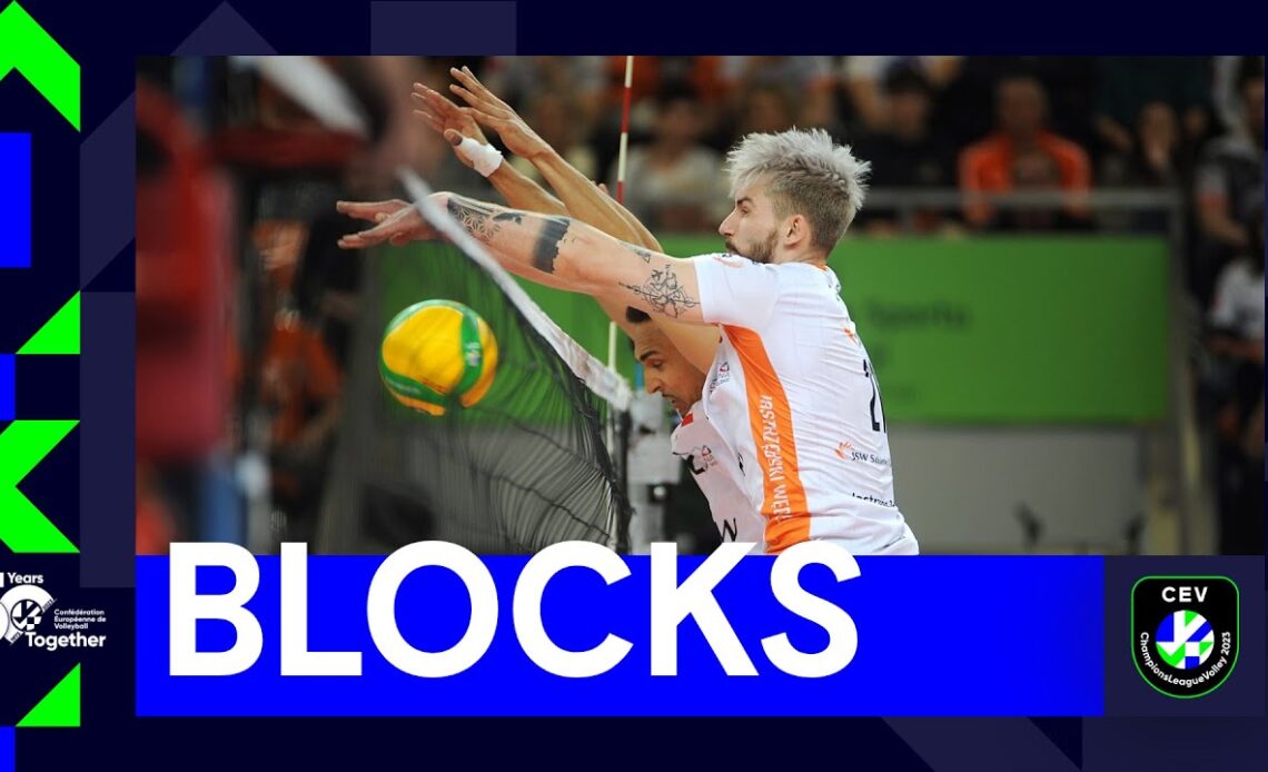 Top Blocks I Semifinals Return Matches I CEV Champions League Volley 2023