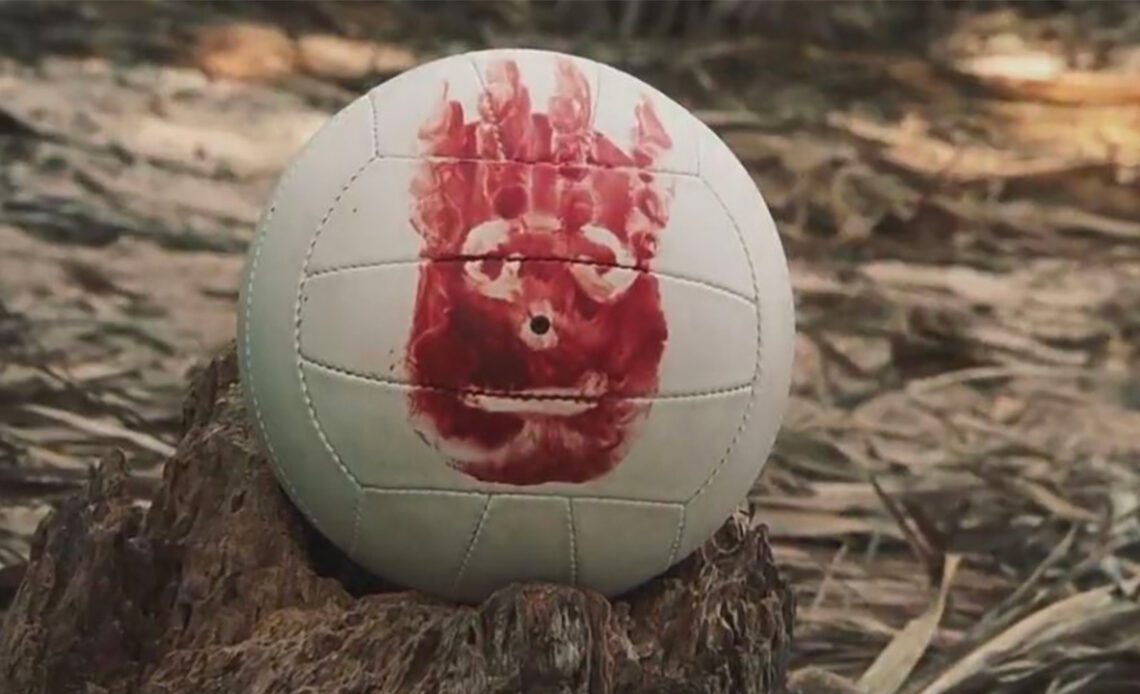 Wilson in Castaway Volleyball Movie