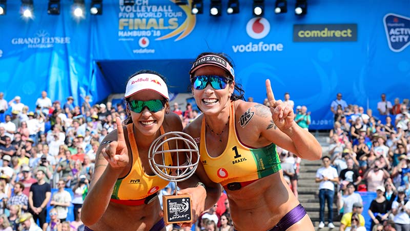 Victory at the 2018 World Tour Finals was key for Agatha and Duda