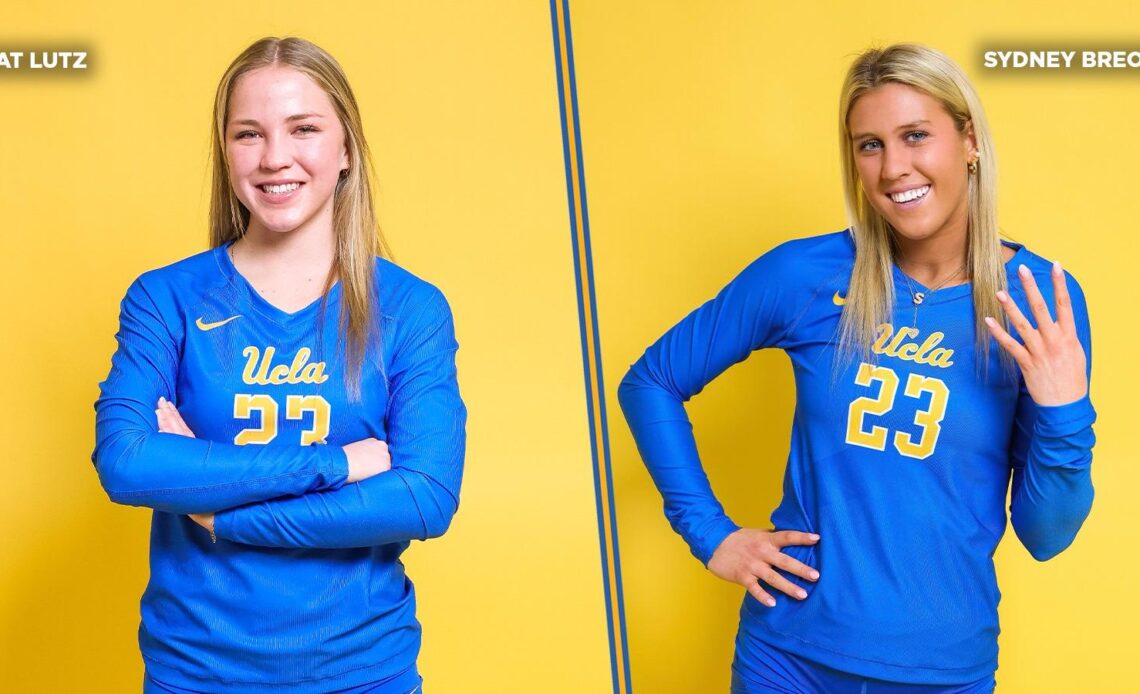 Women’s Volleyball Announces Additions of Lutz and Breon