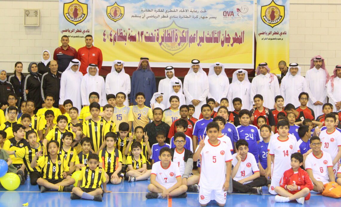 نادي قطر ينظم مهرجان البراعم الرابع بنظام 4×4