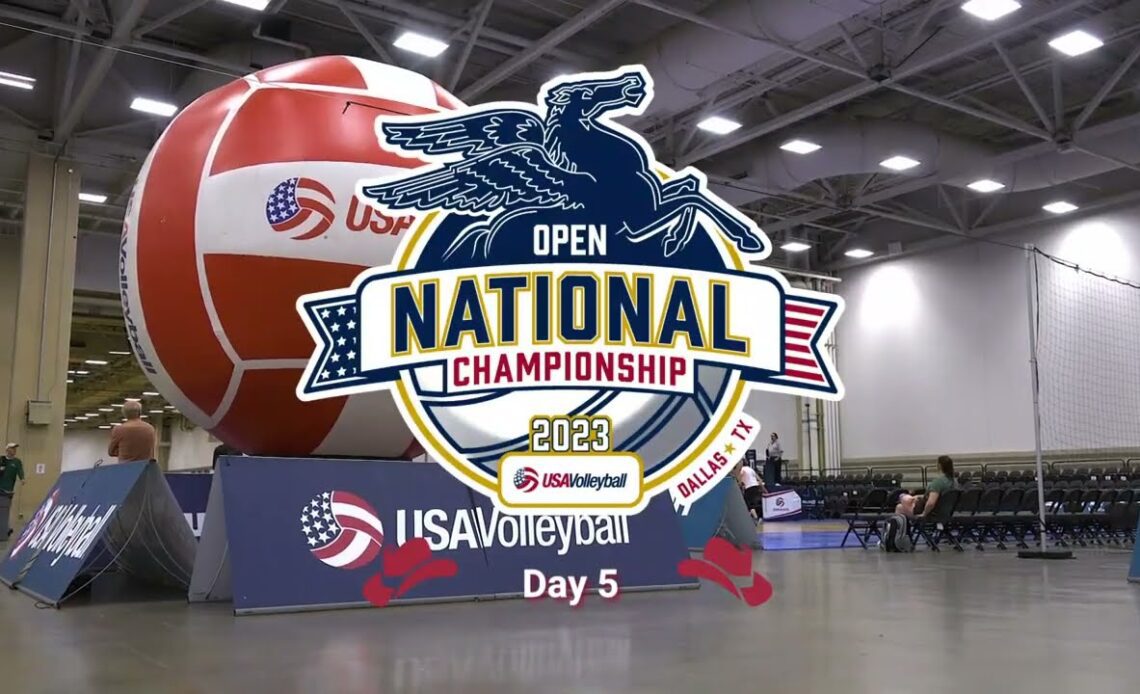 2023 USA Volleyball Open National Championship | Dallas | Day 5 Highlights