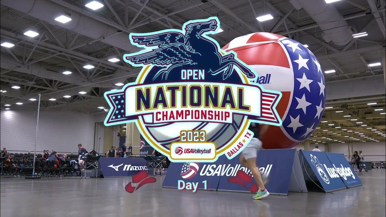 2023 USA Volleyball Open National Championship Dallas Day 1