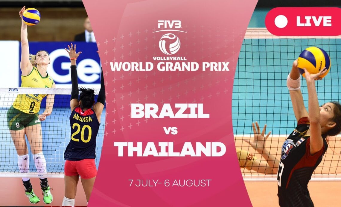 Brazil v Thailand - Group 1: 2017 FIVB Volleyball World Grand Prix