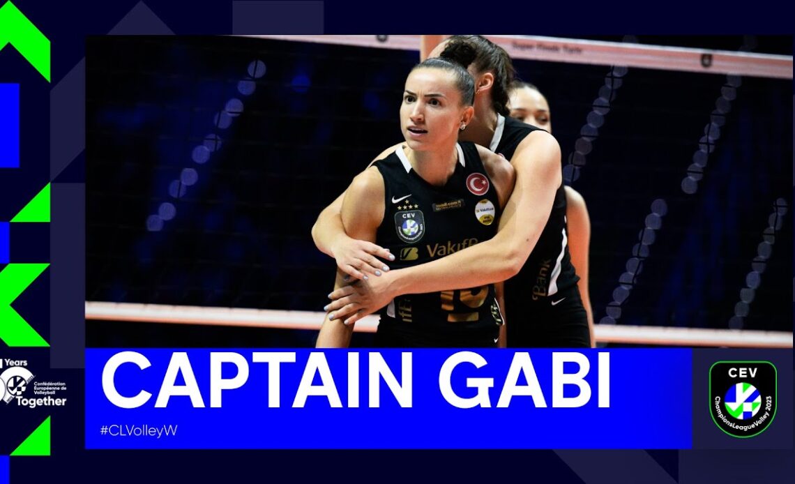 Captain Extraordinaire!  Gabi Leading by Example in the SuperFinals 2023