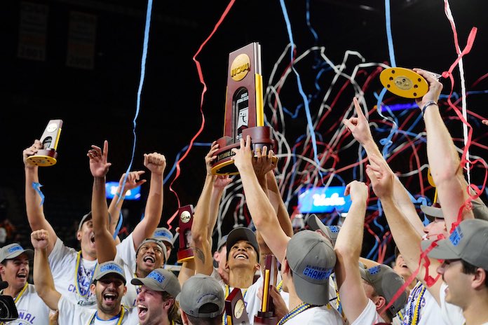 Drought ends as UCLA tops Hawai'i to win NCAA men's volleyball championship