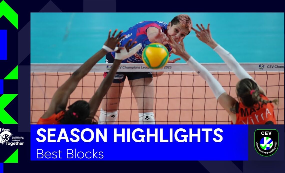 Eczacibasi's Incredible Monster Blocks I CEV Champions League Volley 2023 | Women