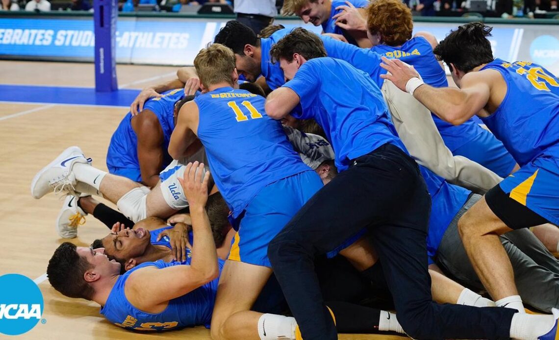 Final point: UCLA wins 2023 NCAA men's volleyball championship