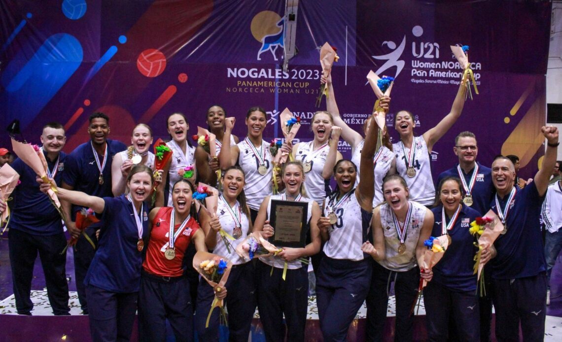 Fisher, Fairbanks Lead Team USA to U21 Pan Am Gold VCP Volleyball