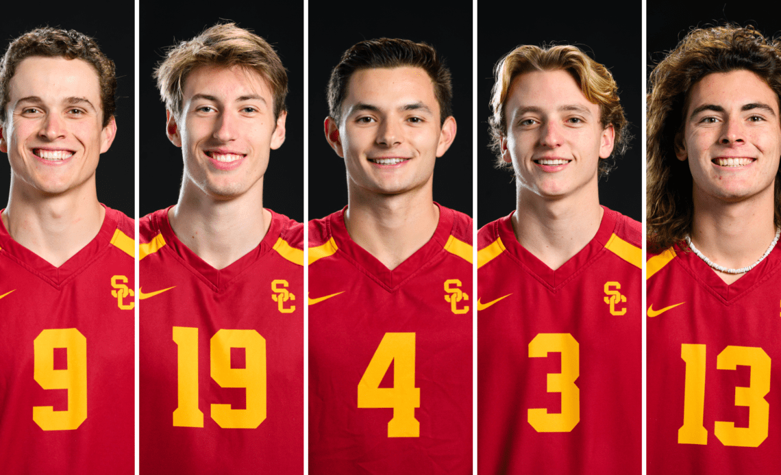 Five USC Men's Volleyball Trojans Earn MPSF All-Academic Honors