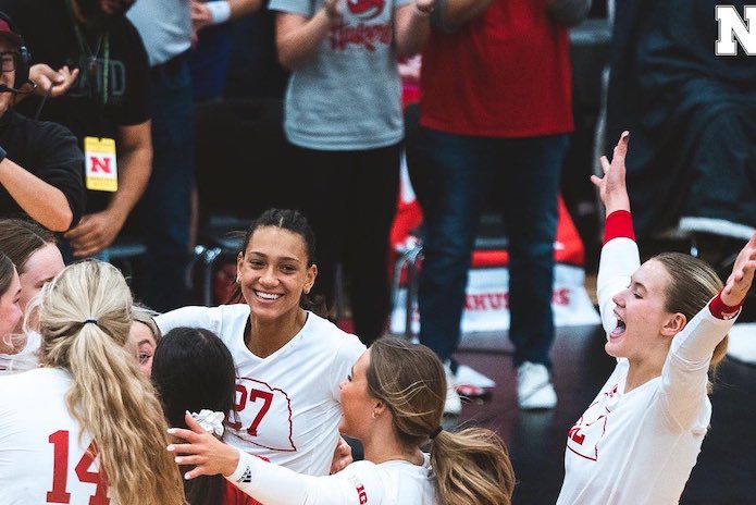 Huskers, coach Cook riding high after tremendous Nebraska volleyball spring
