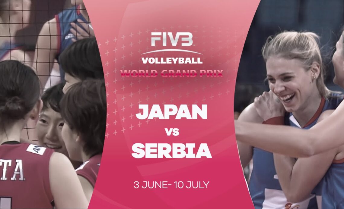 Japan v Serbia Highlights - World Grand Prix 2016