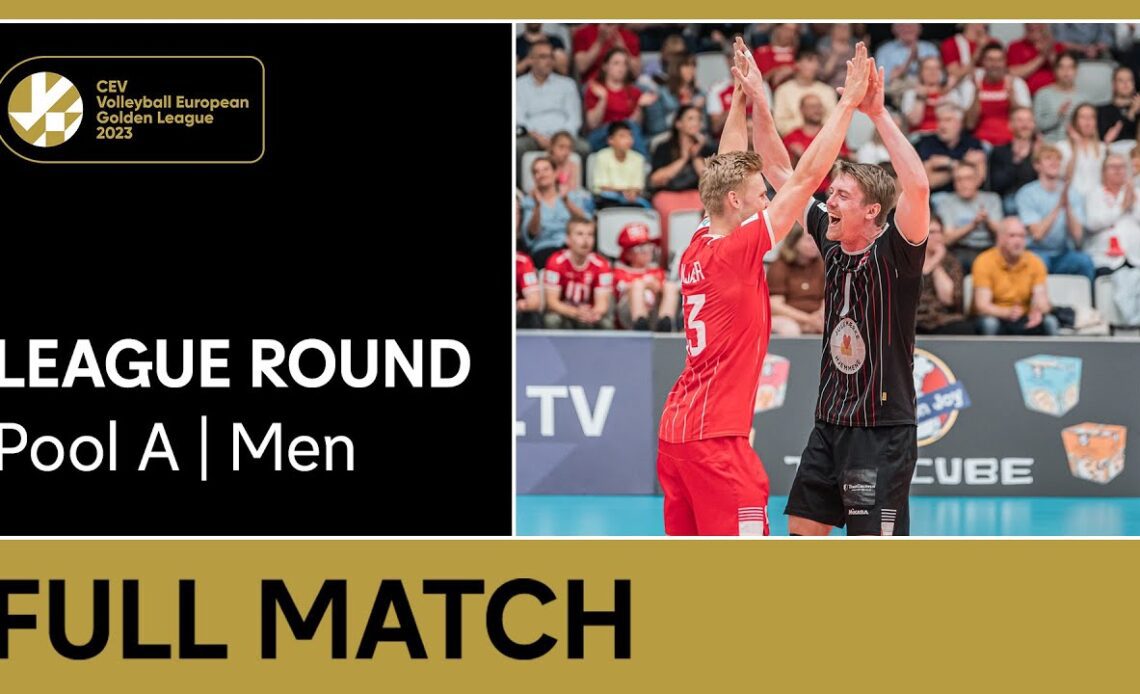 LIVE | Denmark vs. Romania - CEV Volleyball European Golden League 2023
