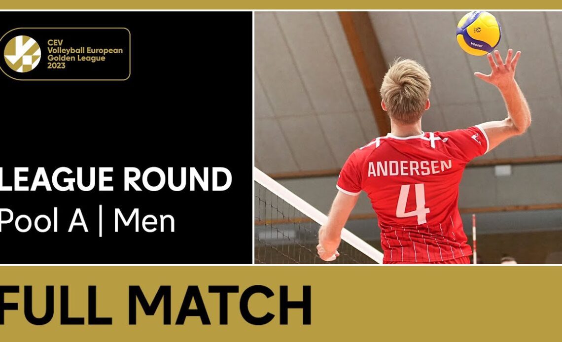 LIVE | Denmark vs. Türkiye - CEV Volleyball European Golden League 2023