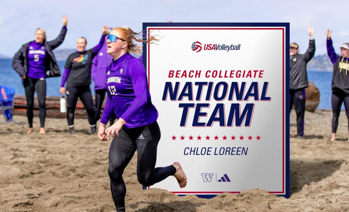 Loreen Picked For U.S. Collegiate Beach Team