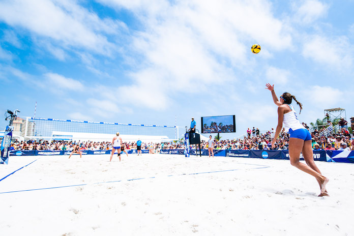 NCAA beach volleyball TV ratings up 208%, men's better, too: Analysis, what it means for indoors
