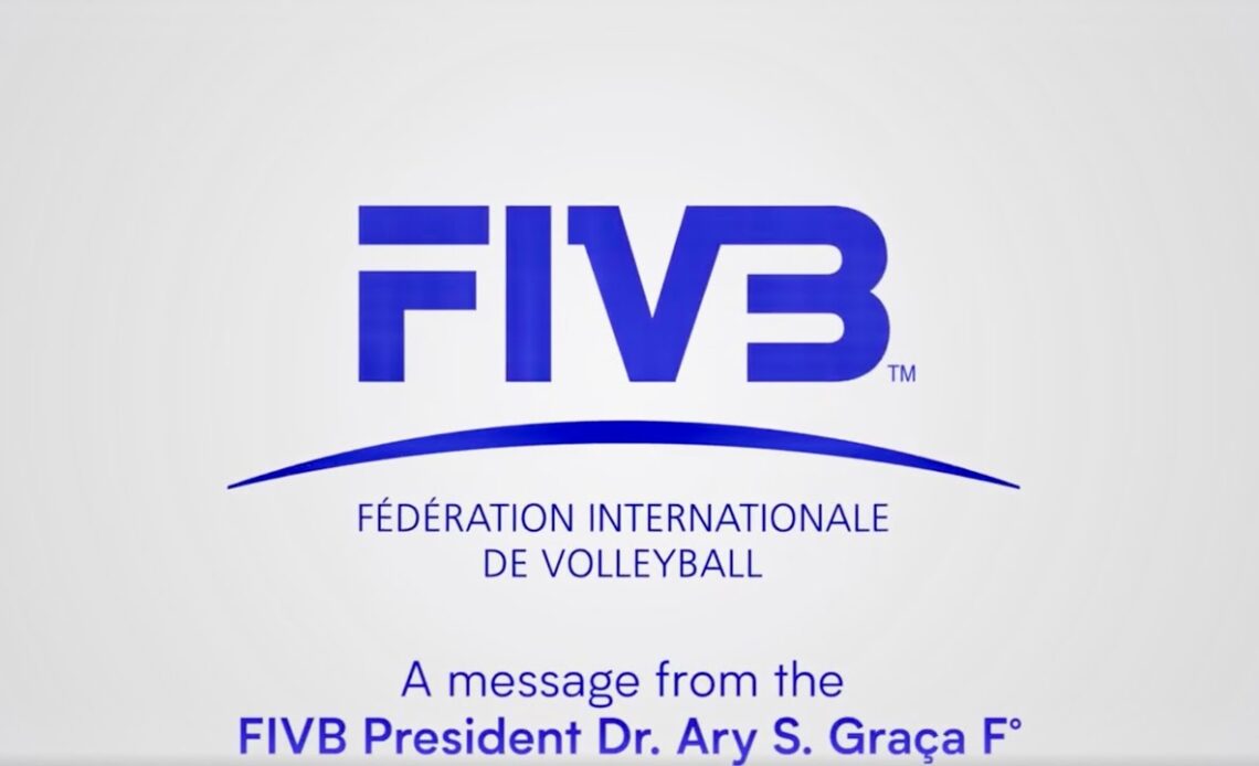 Olympic Day Message From The FIVB President Dr Ary S. Graça F