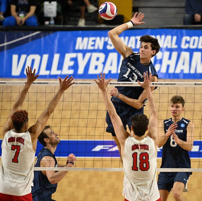 Power trio leads Penn State over Ohio State, into NCAA men's volleyball semis