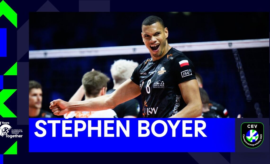 Stephen Boyer: The Most Powerful Hitter in World Volleyball?!