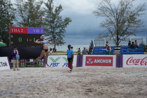 THAILAND, INDONESIA AND VIETNAM THROUGH TO MEN’S AND WOMEN’S SEMIFINALS OF AVC BEACH VOLLEYBALL CONTINENTAL CUP SOUTHEASTERN ZONE AT 32ND SEA GAMES IN CAMBODIA