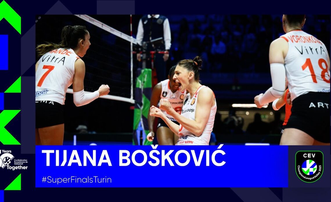 Tijana Boskovic's Best Moments in the Final I #SuperFinalsTurin