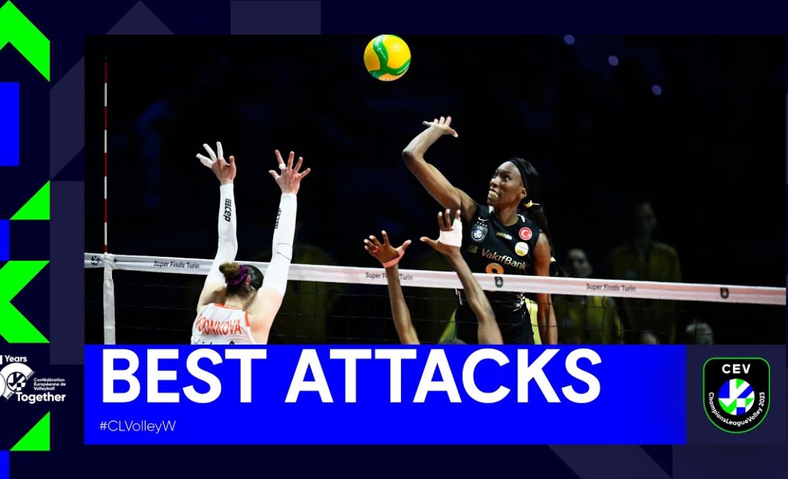Top 10 Stunning Attacks from the Women's SuperFinals 2023