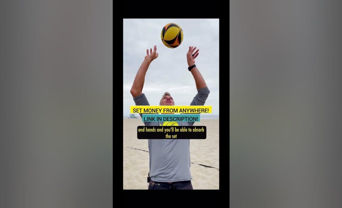 Try This At Home For Better Hands #Volleyball #Setting #BeachVolleyball