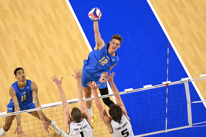 UCLA overpowers Long Beach State in NCAA men's volleyball semifinals