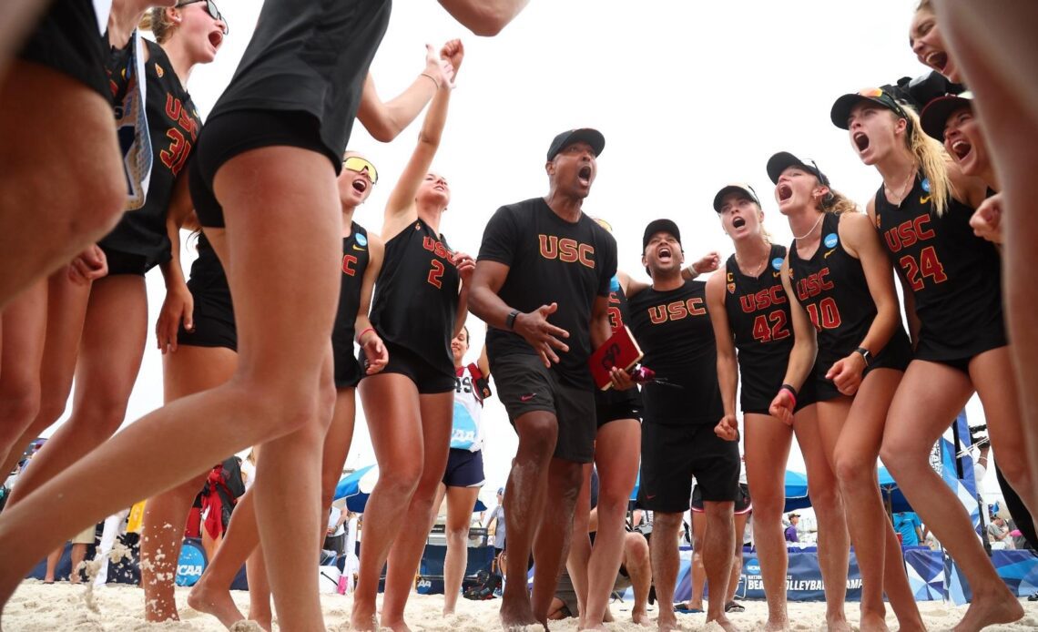 USC Beach Volleyball Topples TCU to Reach NCAA Championship Dual