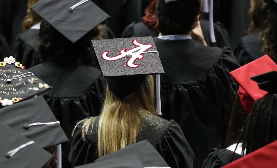 University of Alabama Graduates 83 Student-Athletes During 2023 Spring Commencement