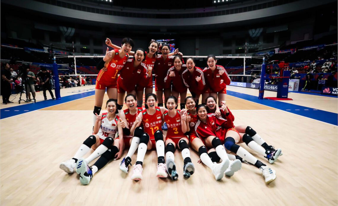 VNL W: China Triumphs Over Brazil in Dramatic Five-Set Volleyball Nations League Match, Bulgaria Defeated Croatia