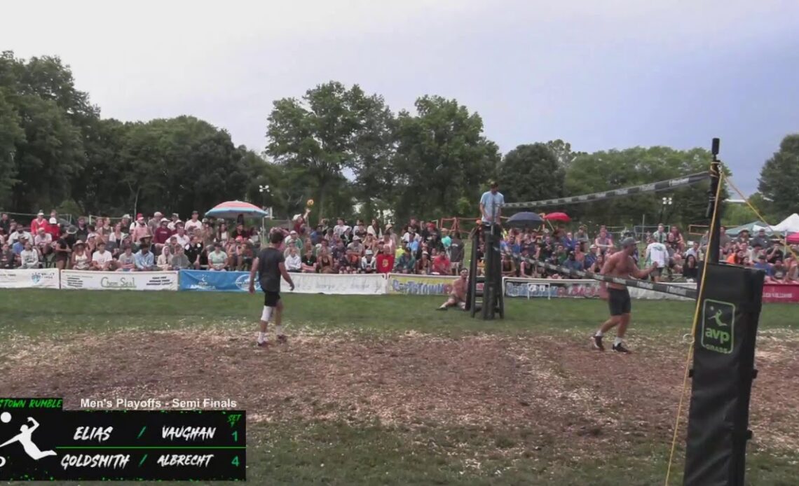 Pottstown Rumble | AVP Men's Playoffs - Semi Finals | Elias / Vaughan vs Albrecht / Goldsmith