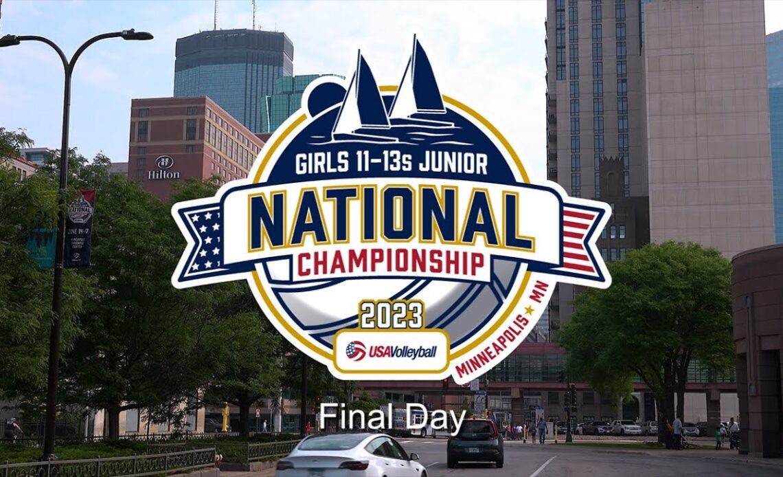 2023 USA Volleyball Girls Junior National Championship 11-13s | Final Day Highlights