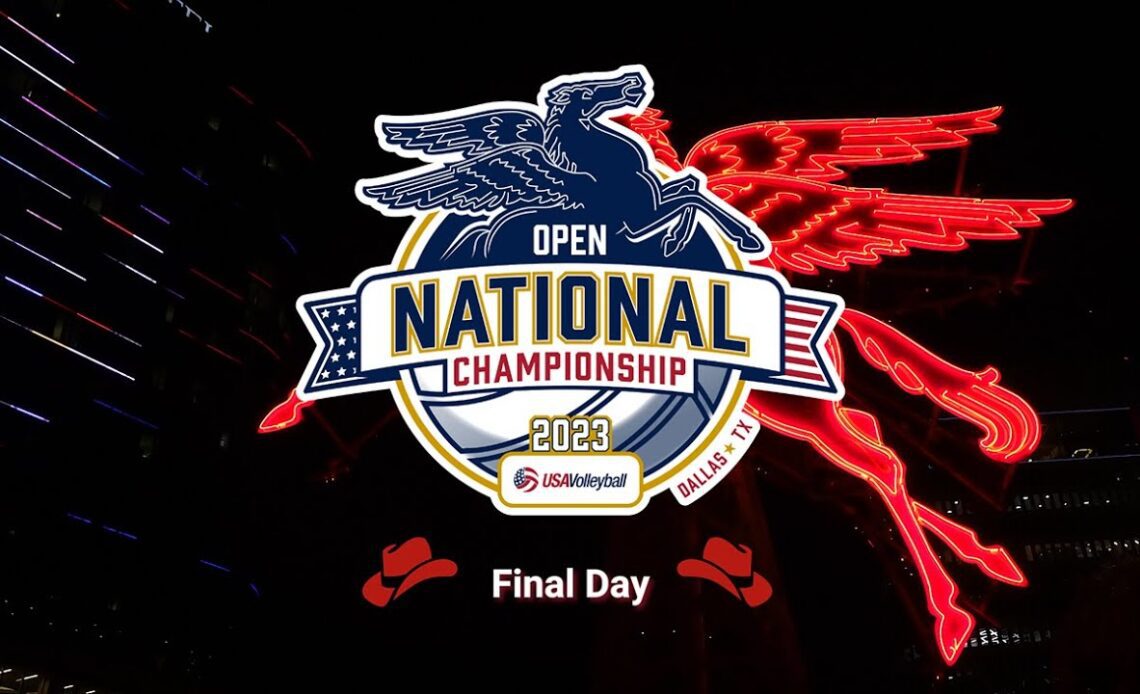 2023 USA Volleyball Open National Championship Dallas Final Day
