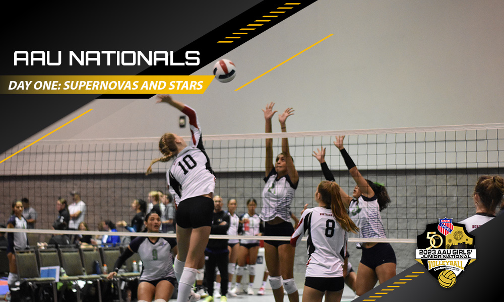 AAU Nationals: 15 Open Day One Supernovas and Stars – PrepVolleyball.com | Club Volleyball | High School Volleyball