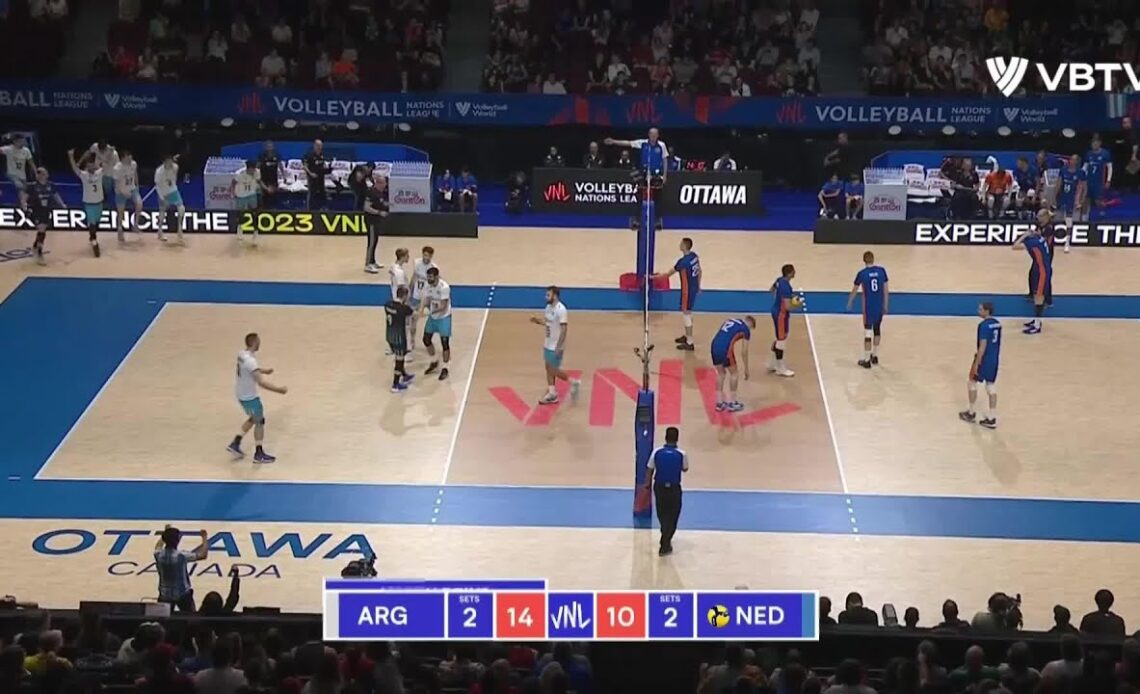 🇦🇷 ARG vs. 🇳🇱 NED - Highlights Week 1 | Men's VNL 2023