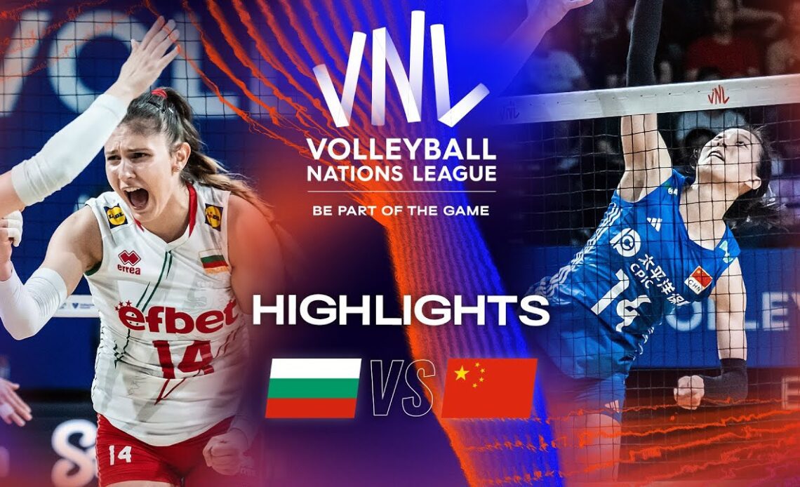 🇧🇬 BUL vs. 🇨🇳 CHN - Highlights Week 2 | Women's VNL 2023