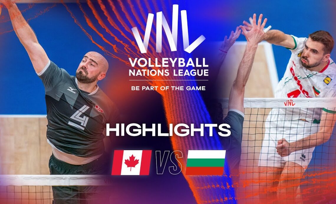 🇨🇦 CAN vs. 🇧🇬 BUL - Highlights Week 2 | Men's VNL 2023