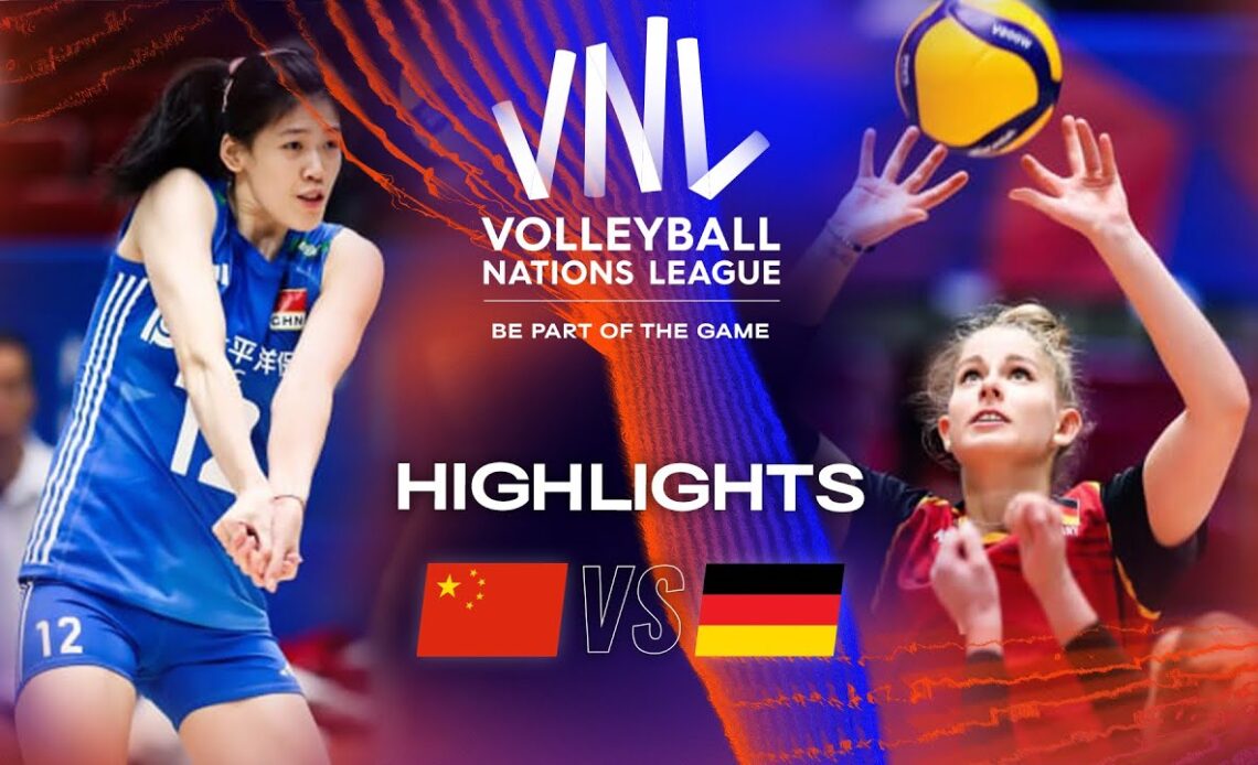 🇨🇳 CHN vs. 🇩🇪 GER - Highlights Week 1 | Women's VNL 2023