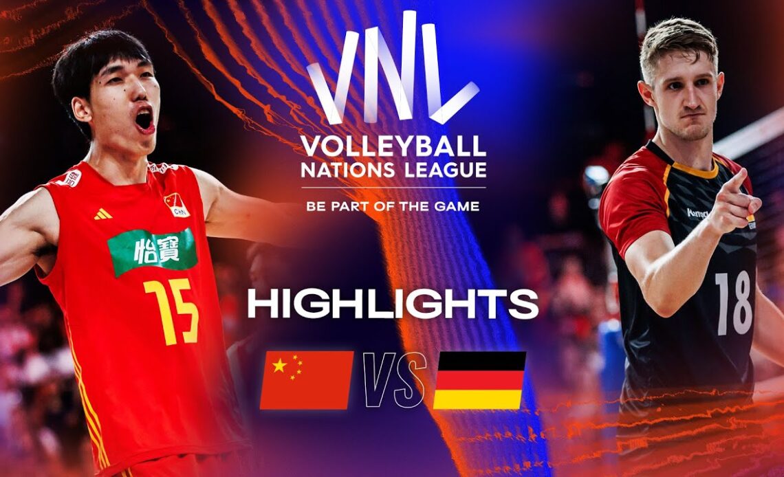 🇨🇳 CHN vs. 🇩🇪 GER - Highlights Week 2 | Men's VNL 2023