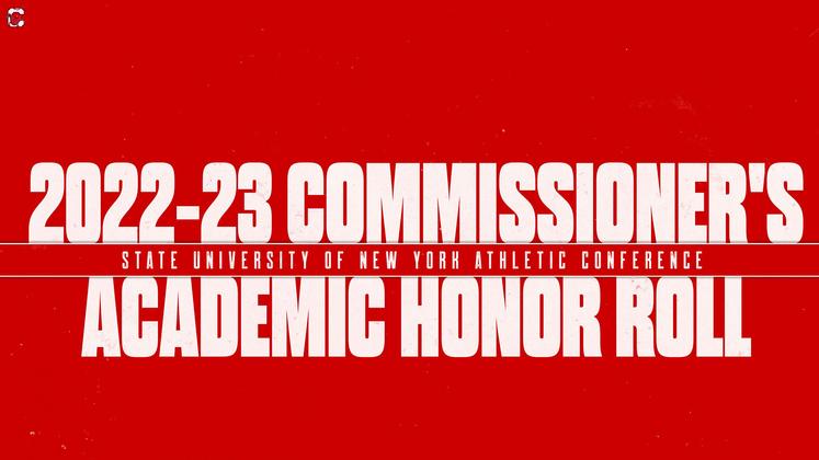 Cortland Earns 283 SUNYAC Commissioner's Academic Honor Roll Honors in 2022-23