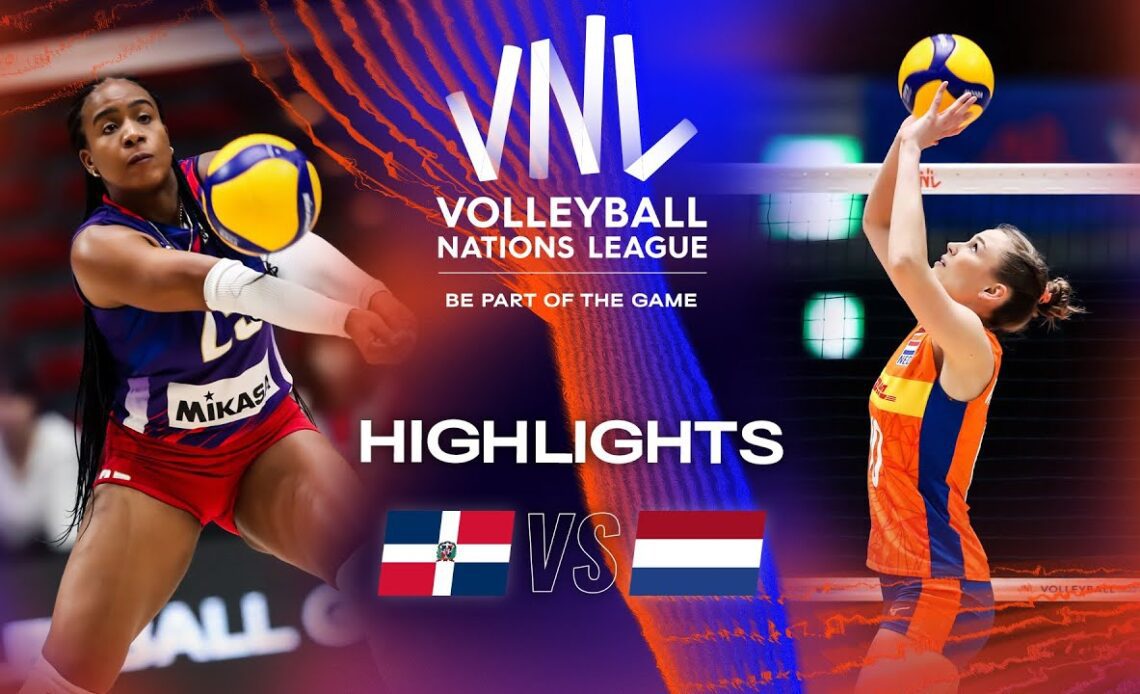 🇩🇴 DOM vs. 🇳🇱 NED - Highlights Week 1 | Women's VNL 2023