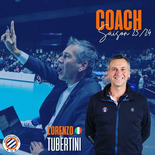 FRA M: Lorenzo Tubertini Takes Over as Head Coach of Montpellier