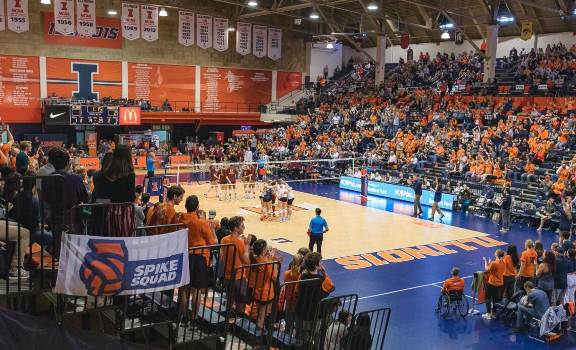 Fighting Illini Volleyball Reveals Non-Conference Slate