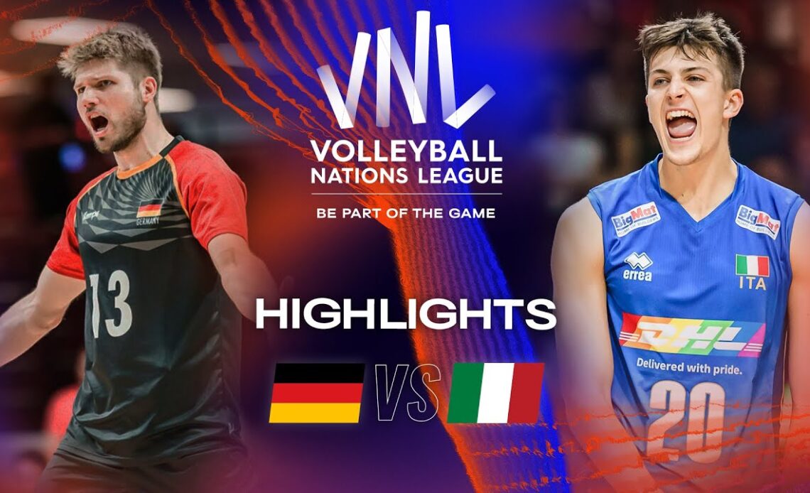 🇩🇪 GER vs. 🇮🇹 ITA - Highlights Week 1 | Men's VNL 2023